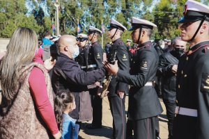 Soldados Conscriptos Infantes de Marina vivieron su ceremonia de Entrega de Armas