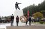 Escolares de la provincia de Concepción rindieron homenaje a los héroes de Iquique en la base naval Talcahuano