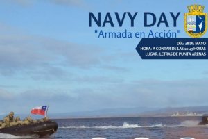 Ejercicios demostrativos navales y marítimos en la costanera de Punta Arenas en el marco del “Mes del Mar 2022”