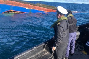 Autoridad Marítima apoyó emergencia en área de Calbuco