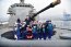 El pequeño Agustín cumplió su sueño de subirse a un buque de la Armada.