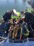 Armada De Chile realiza rescate y evacuación de cuatro personas accidentadas en vehículo que desbarrancó en sector mirador Lago Panguipulli