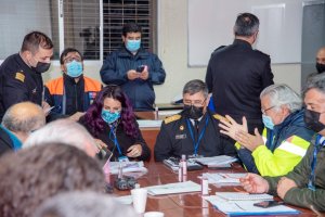 Autoridades Regionales de Valparaíso realizaron ejercicio de emergencias