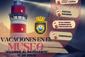 “Vacaciones en el Museo”: Museo Naval de Punta Arenas presenta actividades para todas las edades