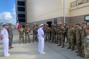 Comandante en Jefe de la Armada efectuó visitas profesionales durante su estadía en Hawaii Comandante en Jefe de la Armada efectuó visitas profesionales durante su estadía en Hawaii