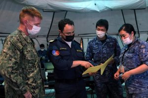 Armada de Chile participa en ejercicios de ayuda humanitaria durante RIMPAC 2022