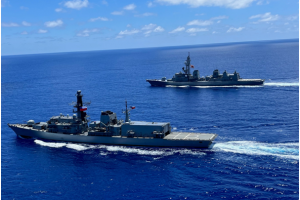 Fragata “Lynch” se despide de RIMPAC zarpando desde Pearl Harbor con rumbo a Papeete Fragata “Lynch” se despide de RIMPAC zarpando desde Pearl Harbor con rumbo a Papeete