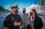 Ministra de Defensa Nacional realizó su primera visita al museo flotante Huáscar valorando el significado histórico que significa para Chile