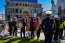 Cultores de Valparaíso rinden homenaje en Monumento a la Marina Nacional