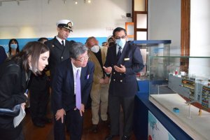 Nueva exposición del Museo Marítimo Nacional destaca los 125 años de amistad entre Chile y Japón Nueva exposición del Museo Marítimo Nacional destaca los 125 años de amistad entre Chile y Japón