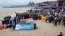 Cientos de voluntarios, tanto de universidades, establecimientos educacionales, comunidad organizada e instituciones participaron de operativo de limpieza del borde costero en el sector de Playa Caleta Portales de Valparaíso.