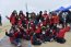 Cientos de voluntarios, tanto de universidades, establecimientos educacionales, comunidad organizada e instituciones participaron de operativo de limpieza del borde costero en el sector de Playa Caleta Portales de Valparaíso.