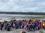 350 personas participaron del Día Internacional de Limpieza de Playas en Dalcahue