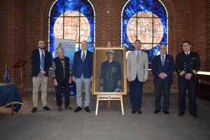 Óleo del Vicealmirante Martin es donado al Museo Marítimo Nacional Óleo del Vicealmirante Martin es donado al Museo Marítimo Nacional