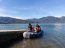 Capitanía de Puerto de Cochamó realiza limpieza de playa en borde costero de Ralún.