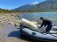  Capitanía de Puerto de Cochamó realiza limpieza de playa en borde costero de Ralún.  