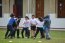Armada realiza clínica de rugby para niños de Valparaíso