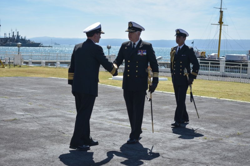Comodoro Daniel Muñoz asumió mando de la Comandancia en Jefe de la Segunda  Zona Naval - Armada de Chile