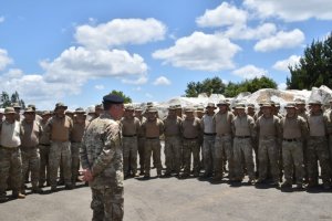 Comandante de Operaciones Navales revistó fuerzas desplegadas en la provincia de Arauco