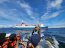 Autoridad Marítima de Puerto Montt coordinó rescate de cinco tripulantes desde lancha con falla de motor.