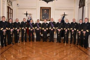 Efectúan ceremonia de Ascensos de Vicealmirantes y Contraalmirantes del Alto Mando Naval 2023