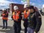  Capitanía de Puerto de Punta Arenas controlo proceso de desconsolidado de carga peligrosa junto a binomio canino.  