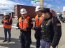 Capitanía de Puerto de Punta Arenas controlo proceso de desconsolidado de carga peligrosa junto a binomio canino.
