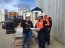 Capitanía de Puerto de Punta Arenas controlo proceso de desconsolidado de carga peligrosa junto a binomio canino.