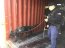 Capitanía de Puerto de Punta Arenas controlo proceso de desconsolidado de carga peligrosa junto a binomio canino.
