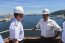 Gobernador Regional del BioBío conoció capacidades operativas y logísticas de la Base Naval Talcahuano