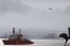 Armada realiza por primera vez entrenamiento de rescate en Helicóptero HH-65 “Dauphin” en la Antártica