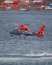 Armada realiza por primera vez entrenamiento de rescate en Helicóptero HH-65 “Dauphin” en la Antártica