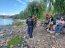 Autoridad Marítima de Puerto Varas desarrolla trabajos de fiscalización en playa Entre Lagos