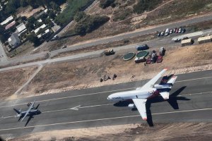 55 operaciones de vuelo realizó el P-295 apoyando al Ten Tanker en los incendios forestales 55 operaciones de vuelo realizó el P-295 apoyando al Ten Tanker en los incendios forestales