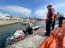 Autoridad Marítima trabaja en la contención de mancha en la bahía de Valparaíso