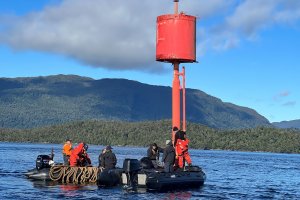 BRS 63 "Ingeniero Slight" efectuó tareas de señalización marítima en Magallanes y el Área Norte de Aysén