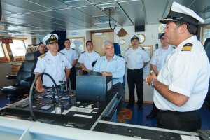 Subsecretario de Defensa visitó la Cuarta Zona Naval