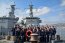 Cadetes de primer año de la Escuela Naval visitaron distintas unidades de la Escuadra Nacional