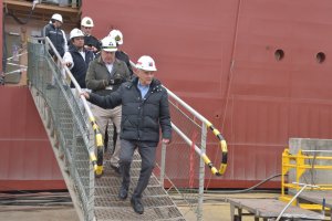 Subsecretario de Defensa visitó ASMAR Talcahuano
