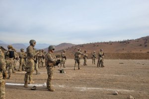 Cadetes Infantes de Marina realizaron periodo de práctico en campo de entrenamiento 