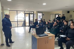 Realizan capacitación de Técnicas Policiales y Polígono Virtual a personal de la Capitanía de Puerto de San Antonio 