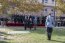 Armada de Chile efectuó izamiento de la “Gran Bandera del Bicentenario” en plaza de la Ciudadanía de Santiago