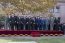 Armada de Chile efectuó izamiento de la “Gran Bandera del Bicentenario” en plaza de la Ciudadanía de Santiago