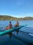 Seleccionado de remo de la Escuela Naval “Arturo Prat” participó en regata “Glorias Navales”