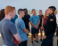 Delegación del cuerpo de Cadetes de la universidad de Texas A&M realizó una visita a la escuela naval