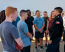  Delegación del cuerpo de Cadetes de la universidad de Texas A&M realizó una visita a la escuela naval  