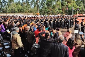 Soldados Infantes de Marina del Servicio Militar recibieron sus armas de servicio Soldados Infantes de Marina del Servicio Militar recibieron sus armas de servicio