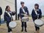 Banda de Guerra de la Escuela Naval compartió su experiencia con Banda de Guerra de la escuela básica 