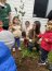 Alumnos del jardín infantil y sala cuna “Burbujitas De Mar” de la Base Naval Talcahuano desarrollan programa de arborización