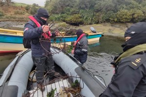 Capitanía de Puerto de Ancud realiza fiscalización a Reserva Marina Pullinque junto con SERNAPESCA Capitanía de Puerto de Ancud realiza fiscalización a Reserva Marina Pullinque junto con SERNAPESCA